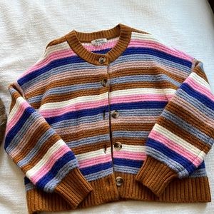 Madewell Never Been Worn Colorful Cardigan XS